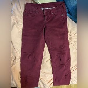 Maurice’s Burgundy Pants Size S/R